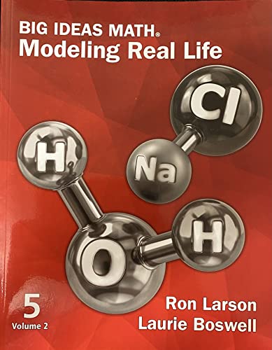 Big Ideas Math: Modeling Real Life (2022) - Grade 5 Student Edition Volume 2