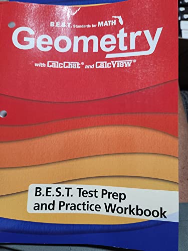 BIL FL BEST STAND FOR MATH GEO METRY TEST PREP & PRAC WKBK