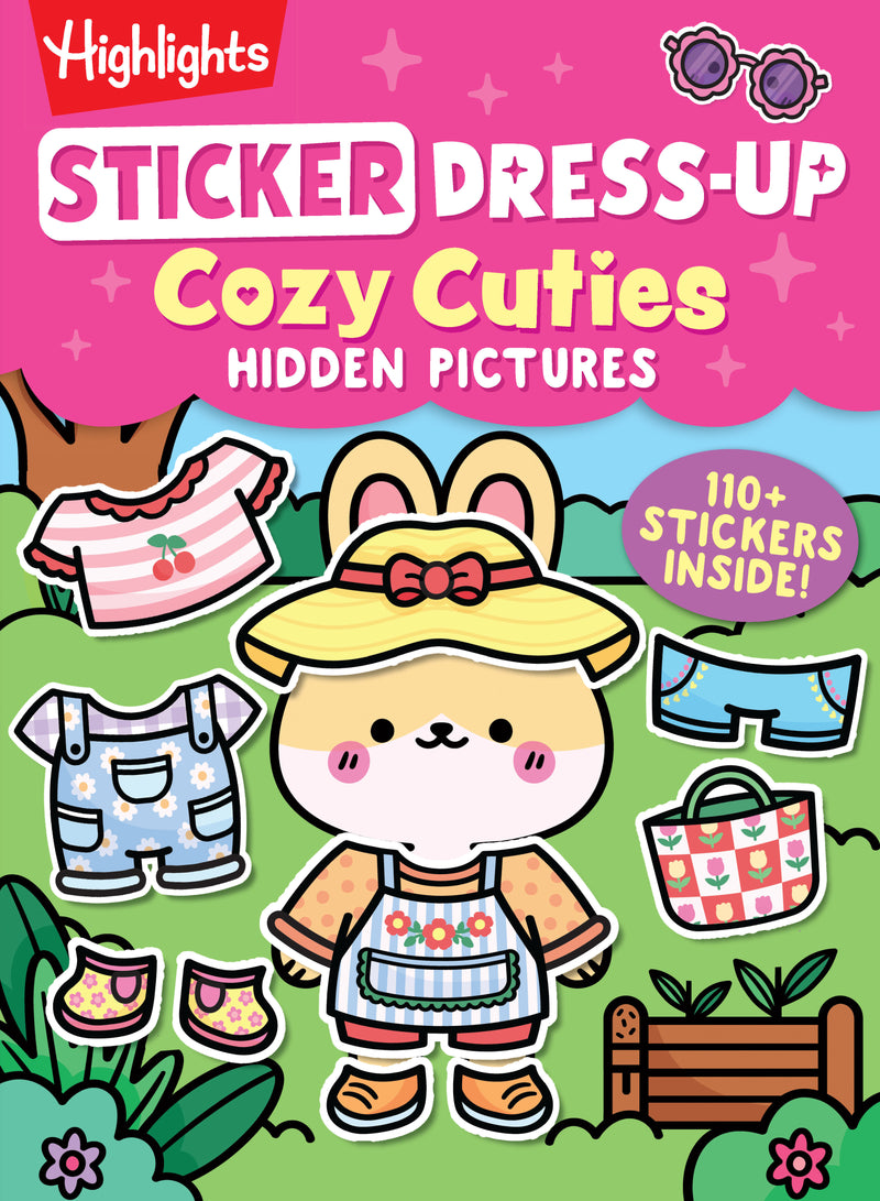 Sticker Dress-Up Cozy Cuties Hidden Pictures