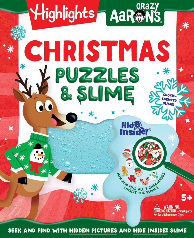 A Very Slimy Christmas: Hidden Pictures Activity Book with Scented Slime & 100+ Christmas Mix-In Pieces