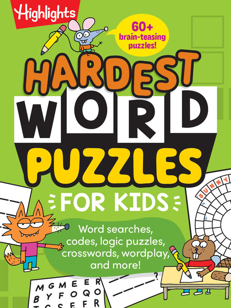 Hardest Word Puzzles for Kids