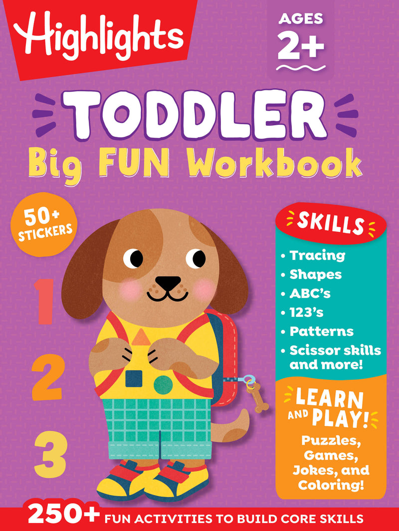 Toddler Big Fun Workbook