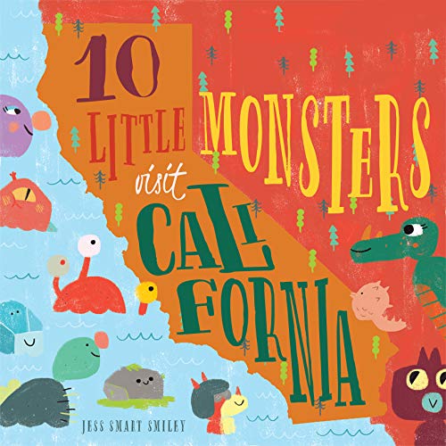 10 Little Monsters Visit California Second Edition 2e