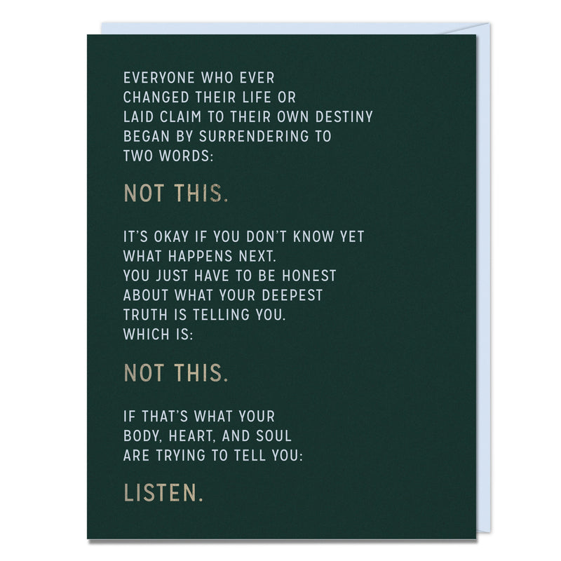 Not This Card