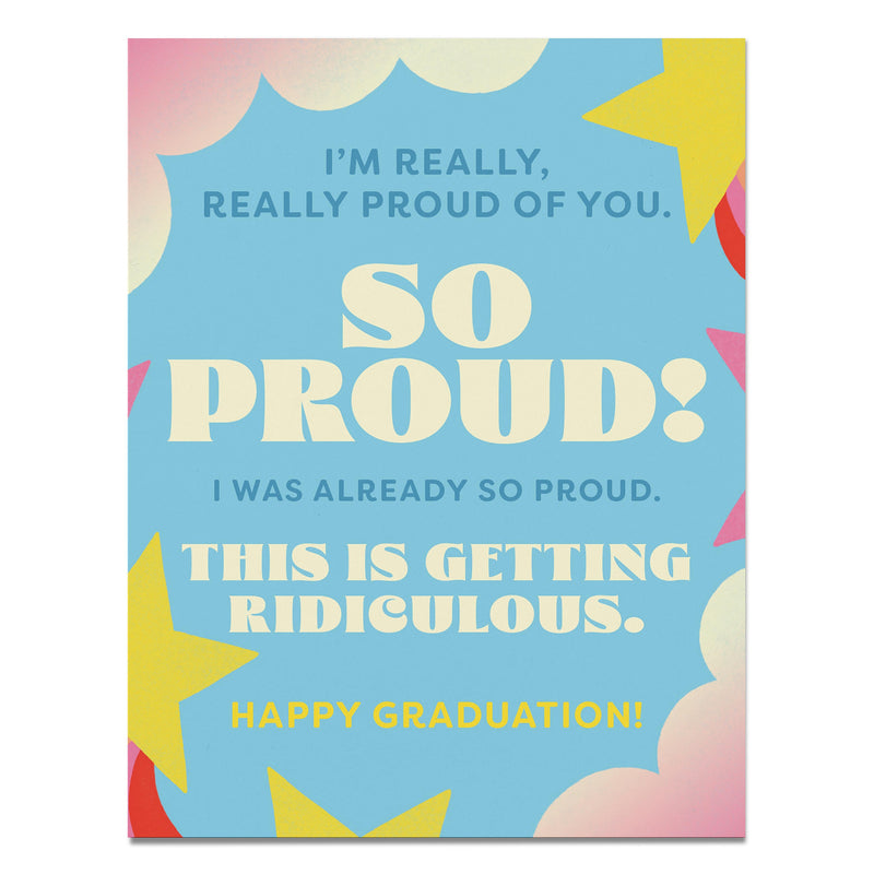 Really, Really Proud Graduation Greeting Cards