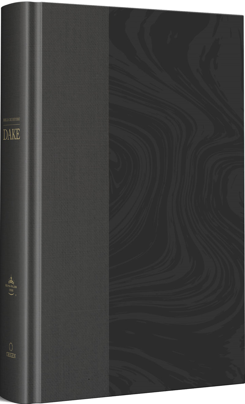 RVR 1960 Biblia de estudio Dake, tamaÃ±o grande, Tapa dura, Negra / Spanish RVR 1960 Dake Study Bible, Large Size, Black Hardcover
