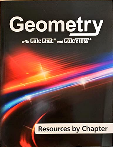 Geometry with CalcChat & CalcView Resources by Chapter