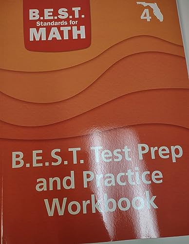 BIL FL BEST STAND FOR MATH GR 4 TEST PREP & PRAC WKBK