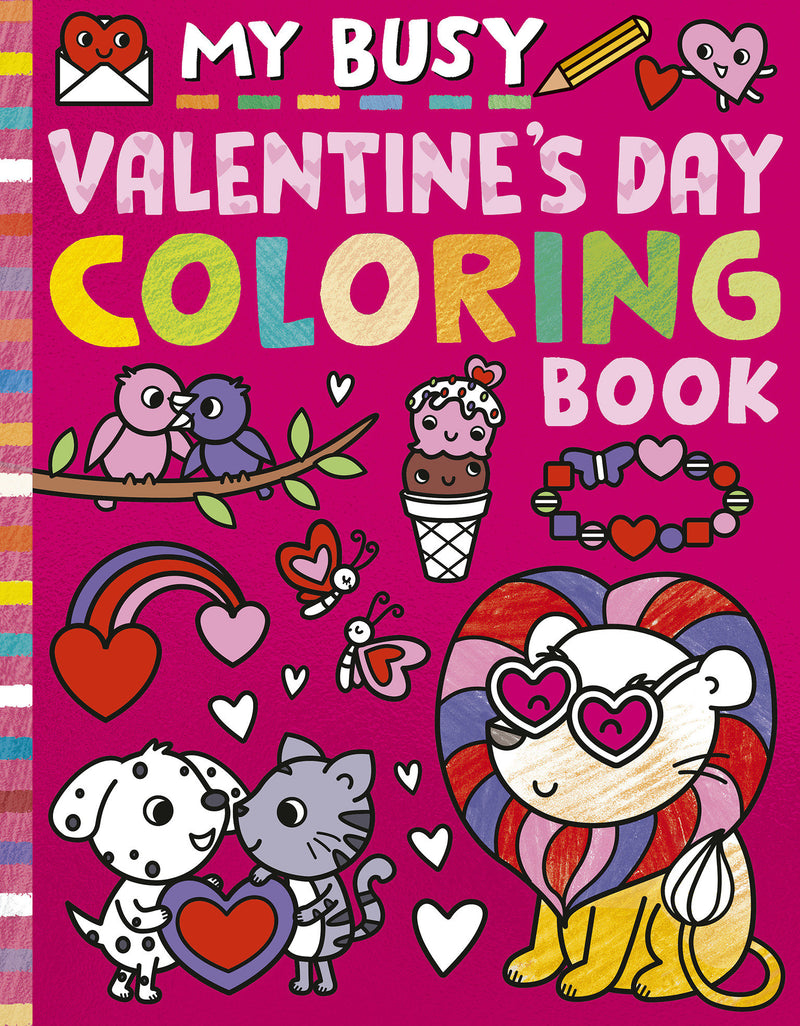 My Busy Valentine's Day Coloring Book
