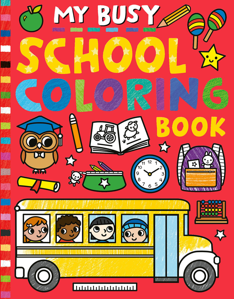 My Busy School Coloring Book