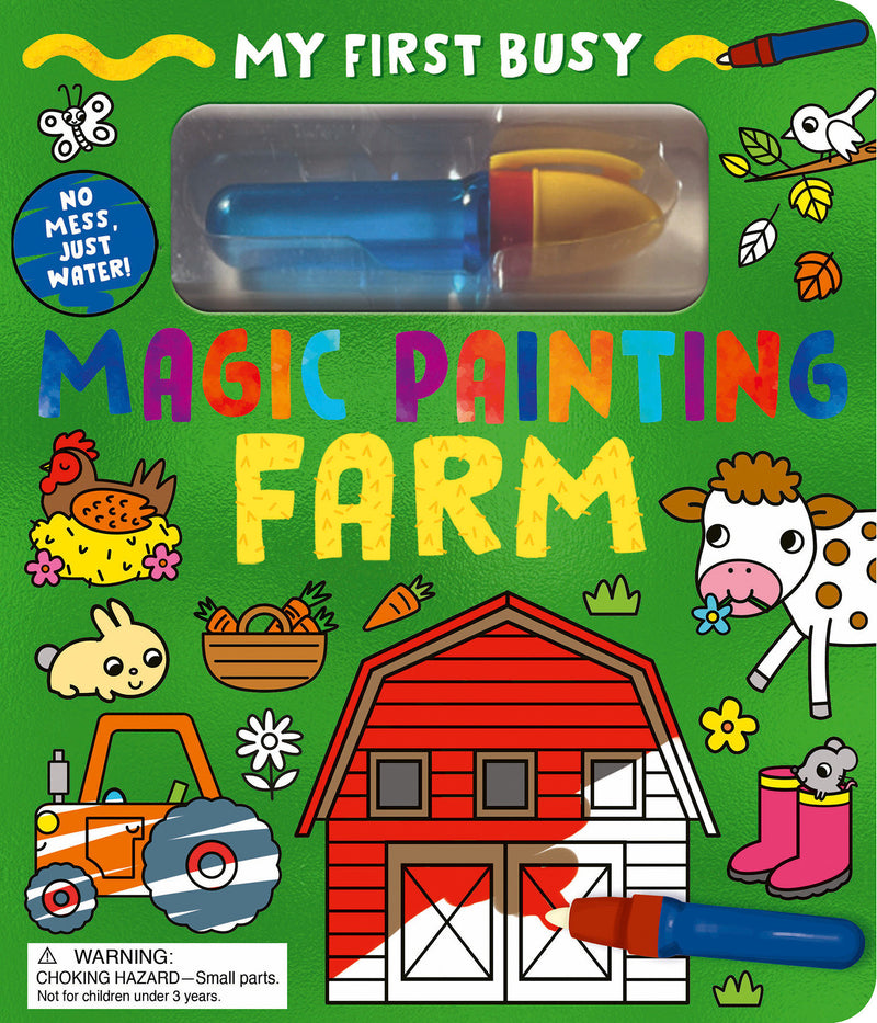 My First Busy Magic Painting Farm: No Mess, Just Water!