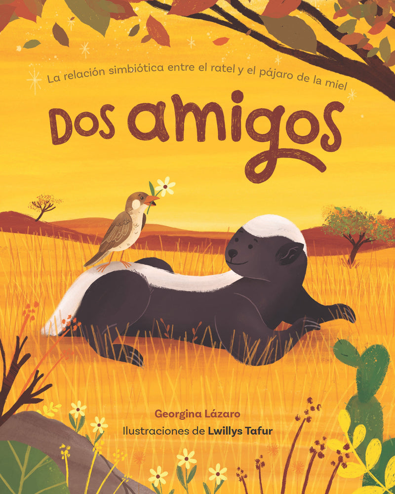 Dos amigos: la relación simbiótica entre el ratel y el pájaro de la miel