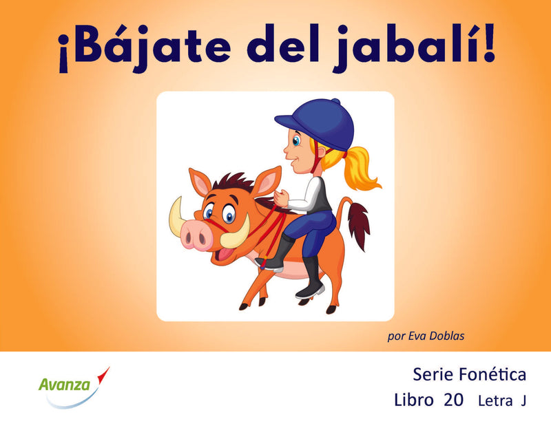 ¡Bájate del jabalí!