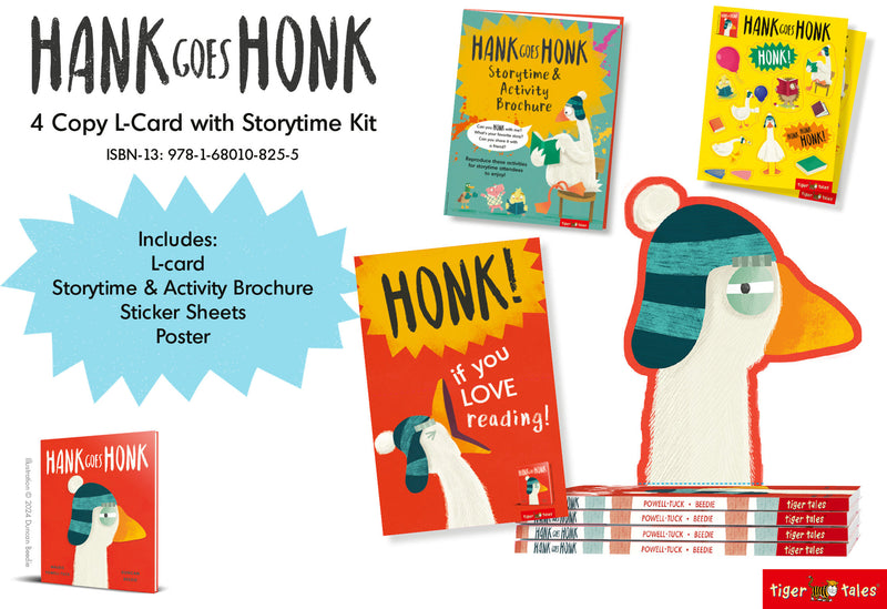 Hank Goes Honk L-Card 4 Copy L Card with Storytime Kit