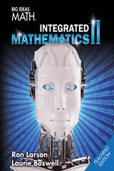 BIG IDEAS MATH Integrated Math 2: Teacher Edition 2016 HOUGHTON MIFFLIN HARCOURT