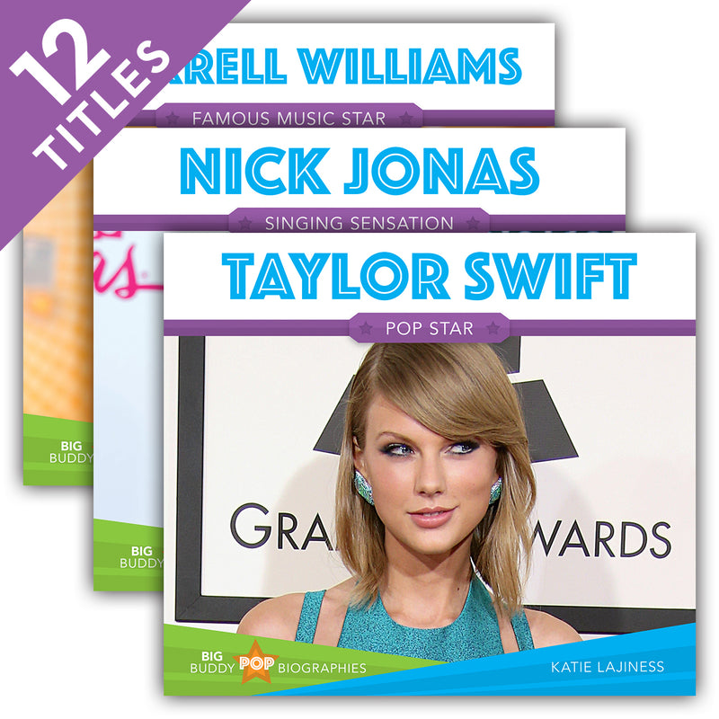 Big Buddy Pop Biographies Set 1 (Set)