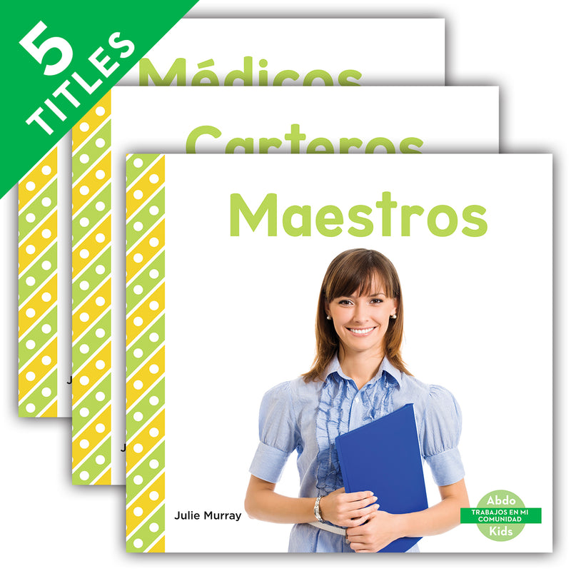 Trabajos en mi comunidad Set 1 (My Community: Jobs) (Set)
