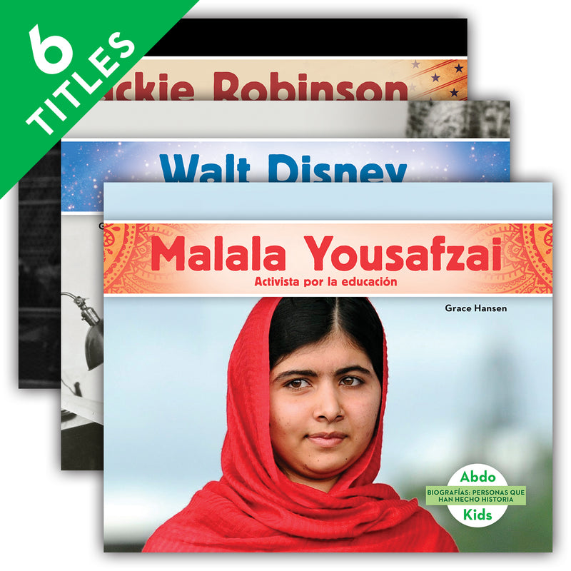 Biografias: personas que han hecho historia Set 1 (History Maker Biographies) (Set)