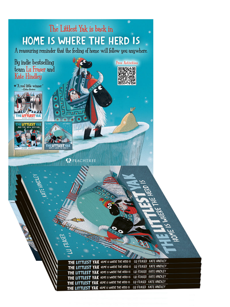 The Littlest Yak Home is Where the Herd is  L-Card w/6 copy pre-pack