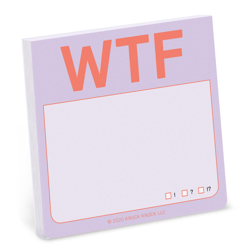 WTF Sticky Notes (Pastel Edition)