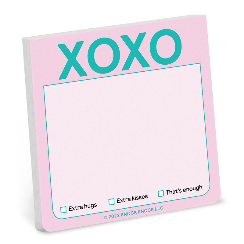 XOXO Sticky Notes (Pastel Version)