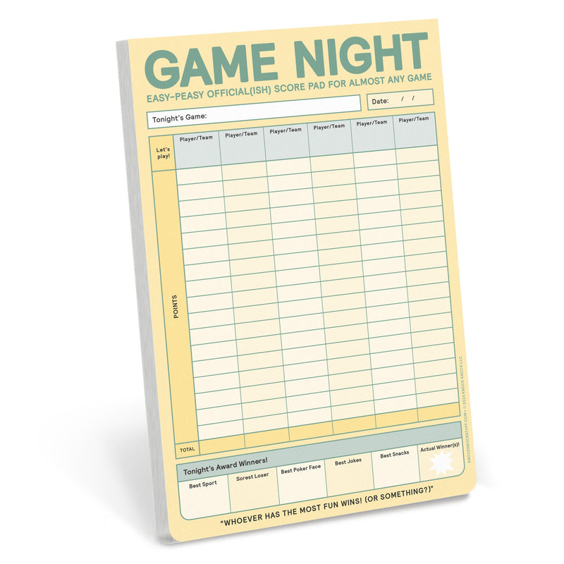 Game Night Pad