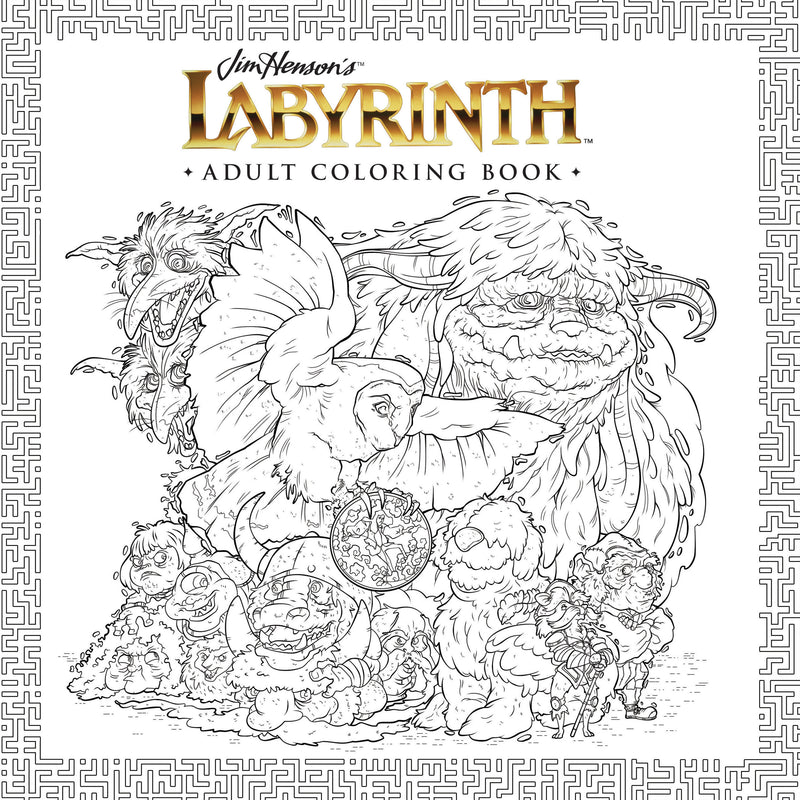 Jim Henson's Labyrinth Adult Coloring Book