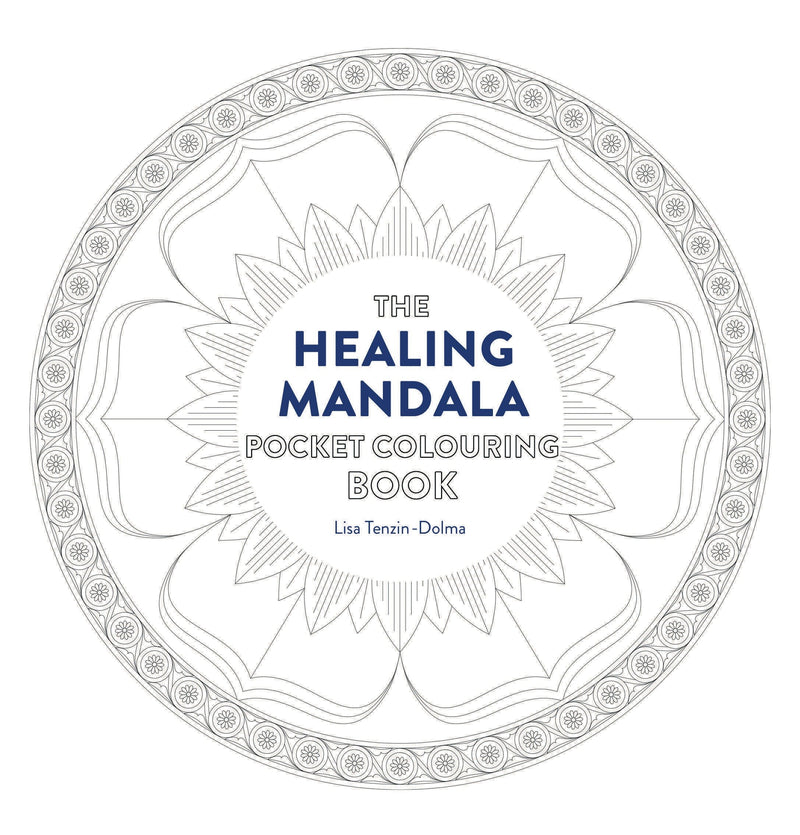 Healing Mandala Pocket Coloring Book
