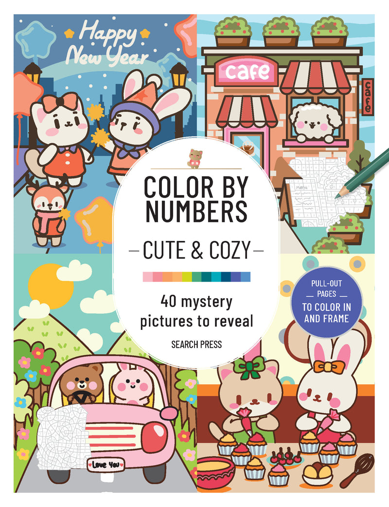 CBN: Cute and Cozy: 40 mystery pictures to reveal