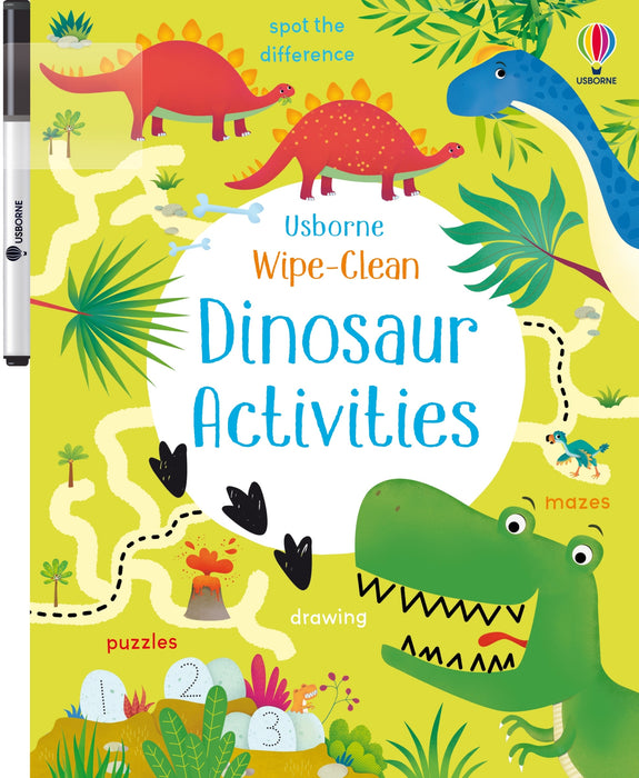 Wipe-Clean Dinosaur Activities