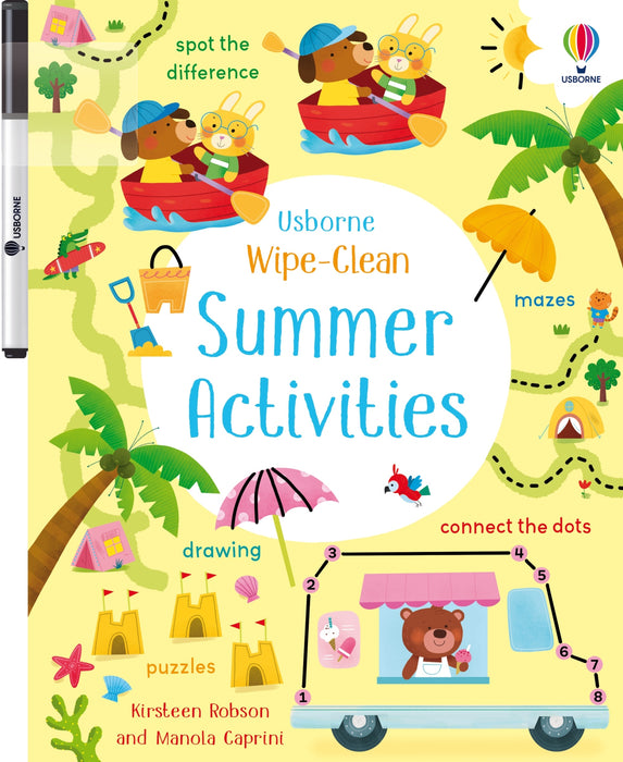 Wipe-Clean Summer Activities