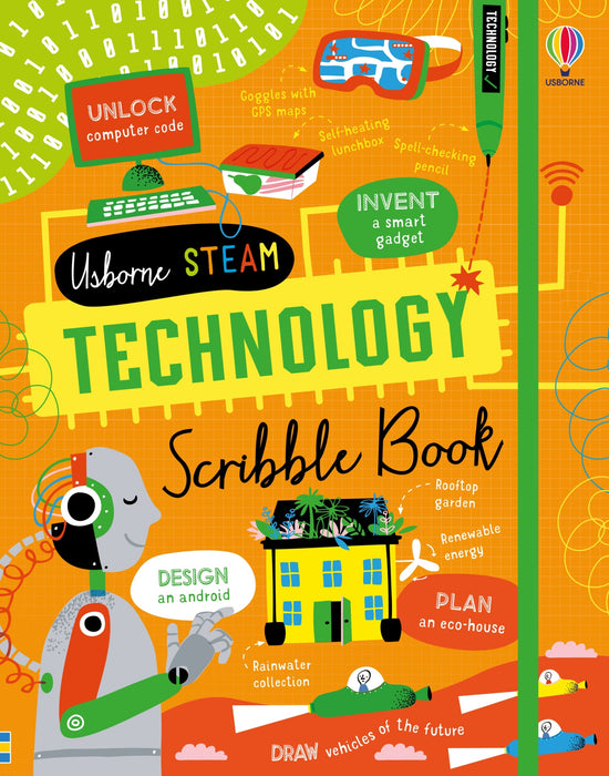 Technology Scribble Book