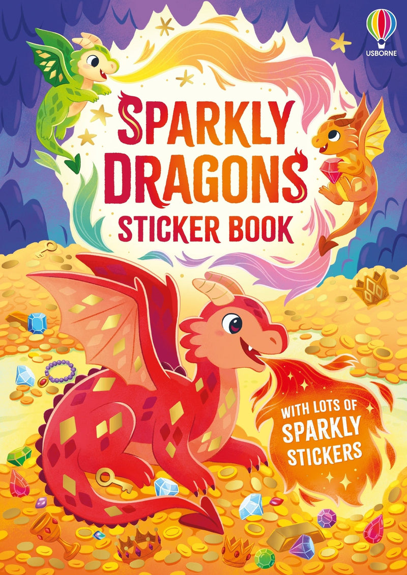 Sparkly Dragons Sticker Book