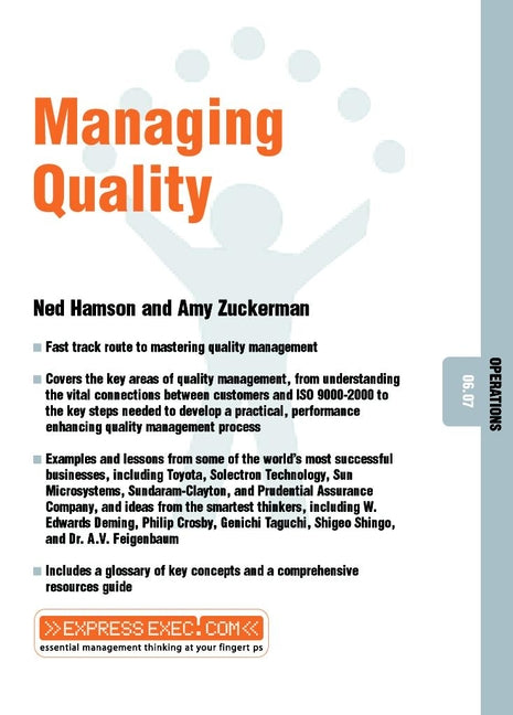 Managing Quality
