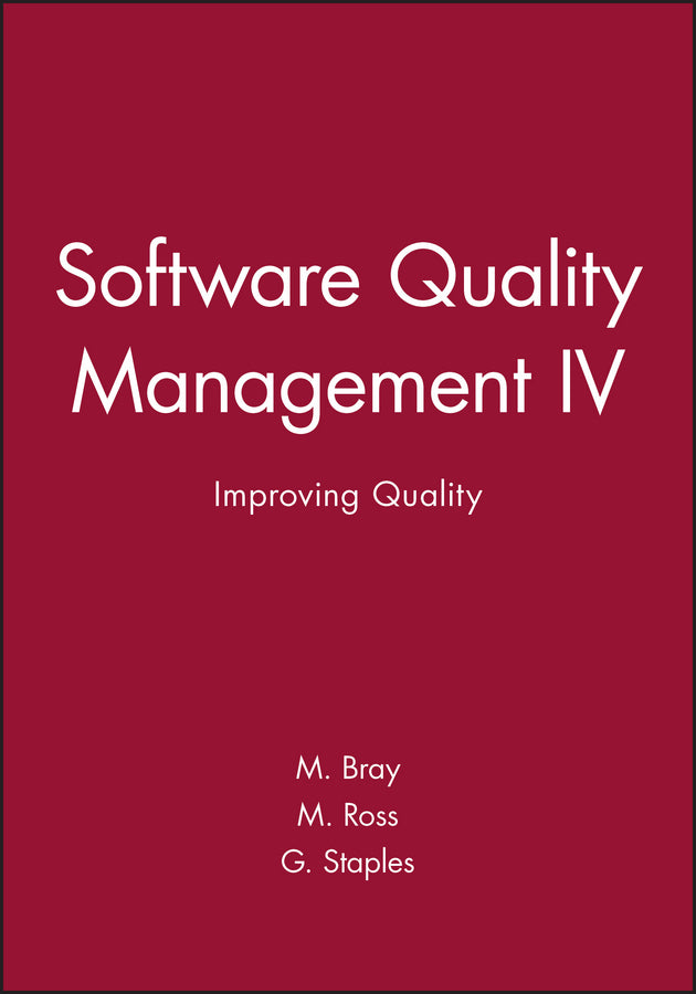 Software Quality Management IV