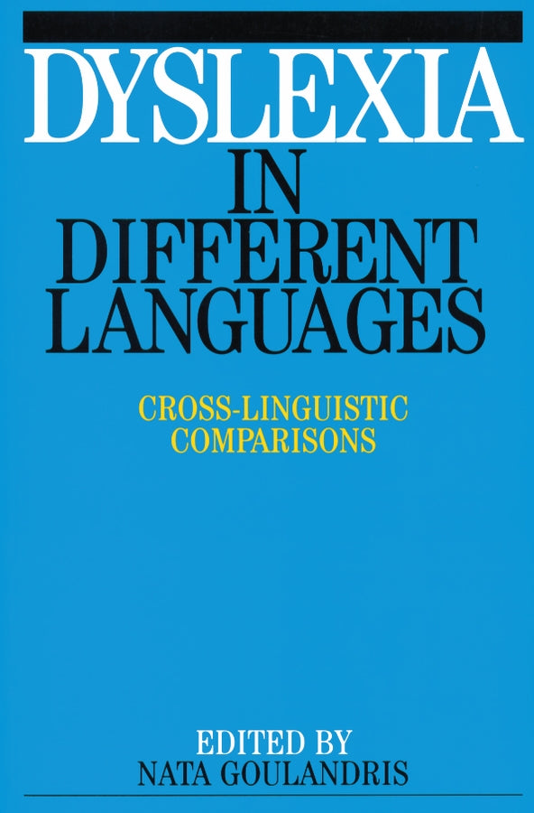 Dyslexia in Different Languages