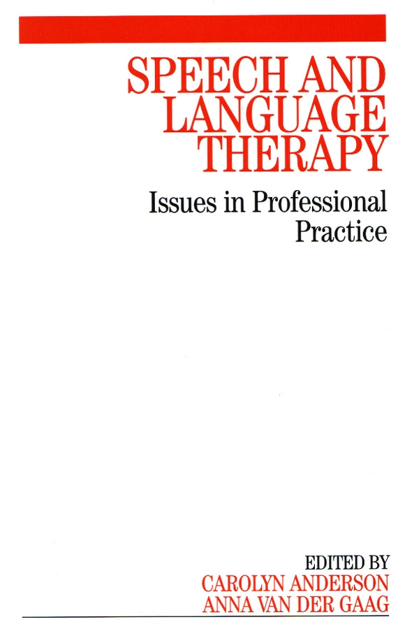 Speech and Language Therapy