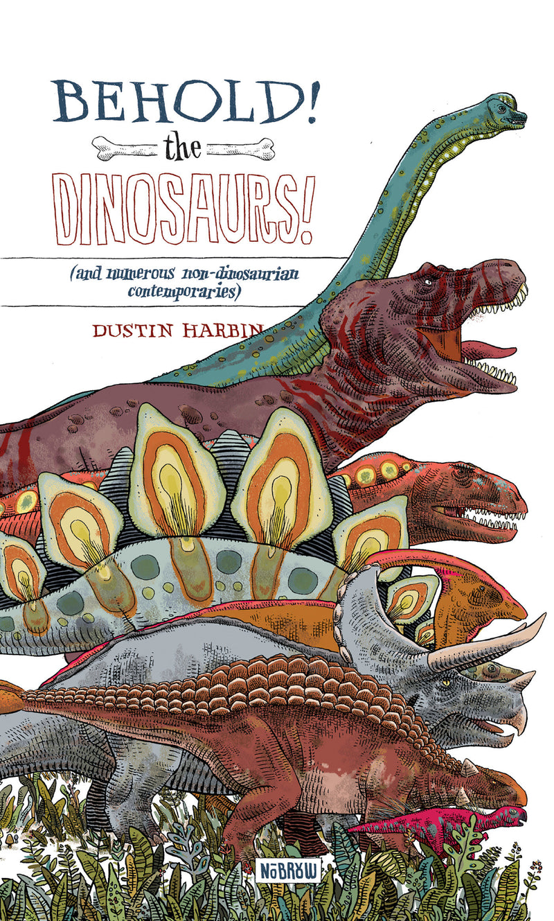 Behold, The Dinosaurs! [Concertina fold-out book]