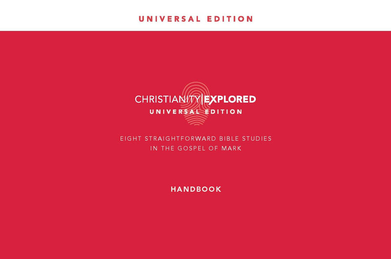 Christianity Explored Universal Handbook