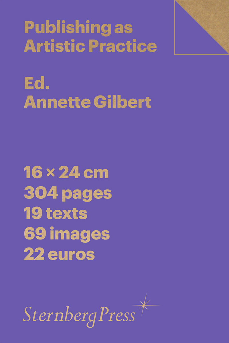 Publishing as Artistic Practice, new edition