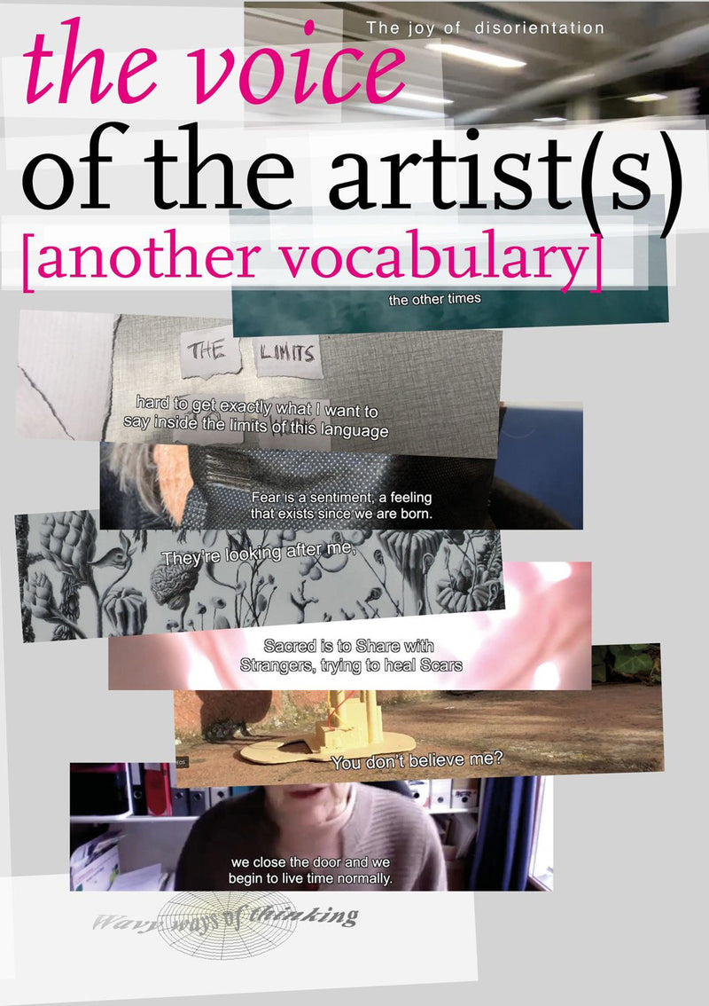 the voice of the artist(s): another vocabulary
