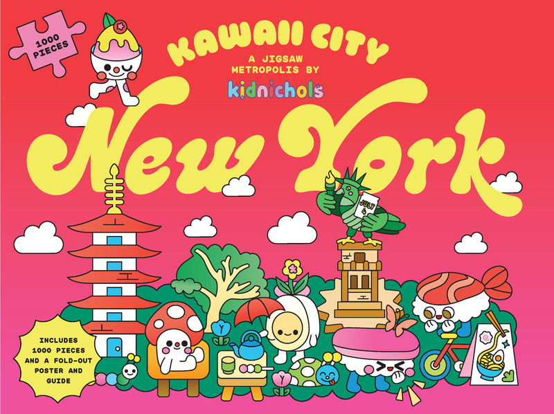 Kawaii City: New York: A 1000-piece jigsaw metropolis