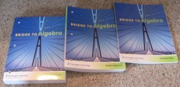 Carnegie Learning Bridge to Algebra Student Set 3p [Paperback] Various