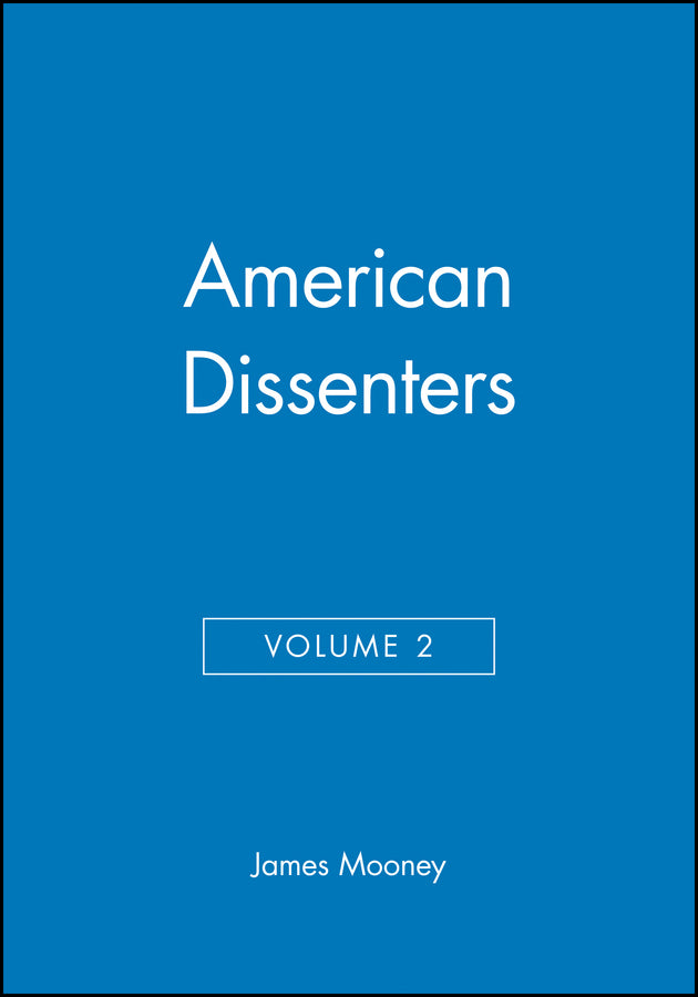 American Dissenters, Volume 2
