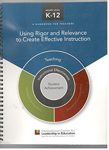 ICLE Using Rigor and Relevance to Create Effective Instruction