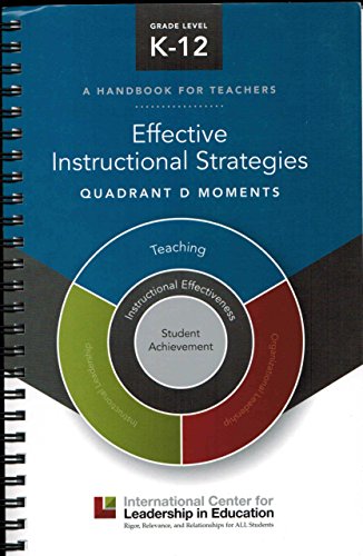 ICLE Effective Instruction Strategies Quadrant D Moments Grades K-12