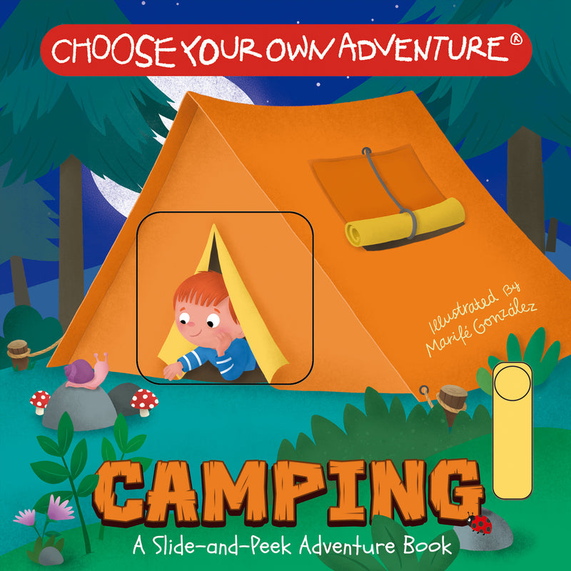 Camping: A Slide-and-Peek Adventure Book