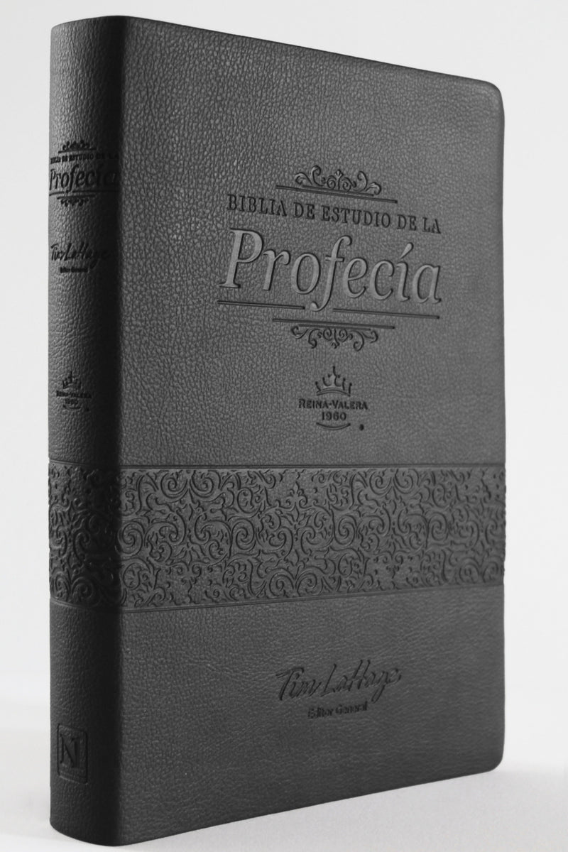 RVR 1960 Biblia de la profecÃ­a  color negro IimitaciÃ³n piel / Prophecy Study Bib le Black Imitation Leather