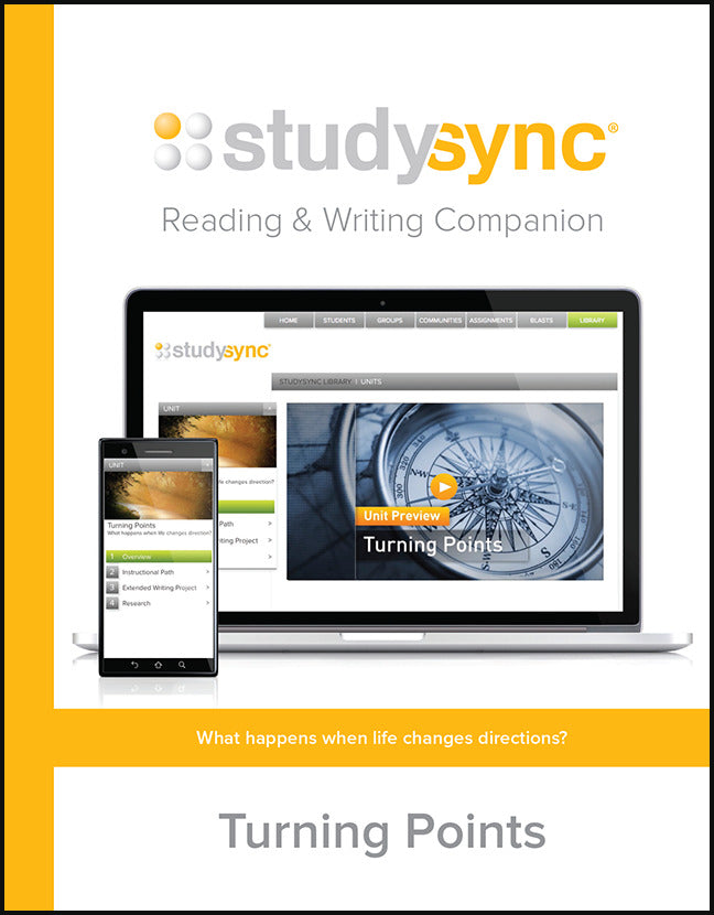 Studysync Grade 6 Reading & Writing Companion Unit 1