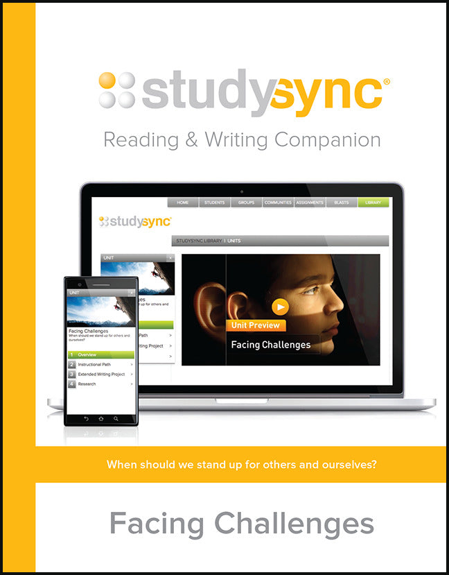 Studysync Grade 6 Reading & Writing Companion Unit 3